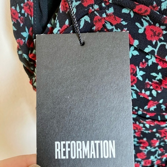 NWT Reformation Wyatt Dress in Mabel Floral - Picture 8 of 10